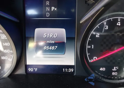 2016 Mercedes-Benz C 450 Amg 4Matic z USA, uszkodzony, nr VIN 55SWF6EB3GU077980